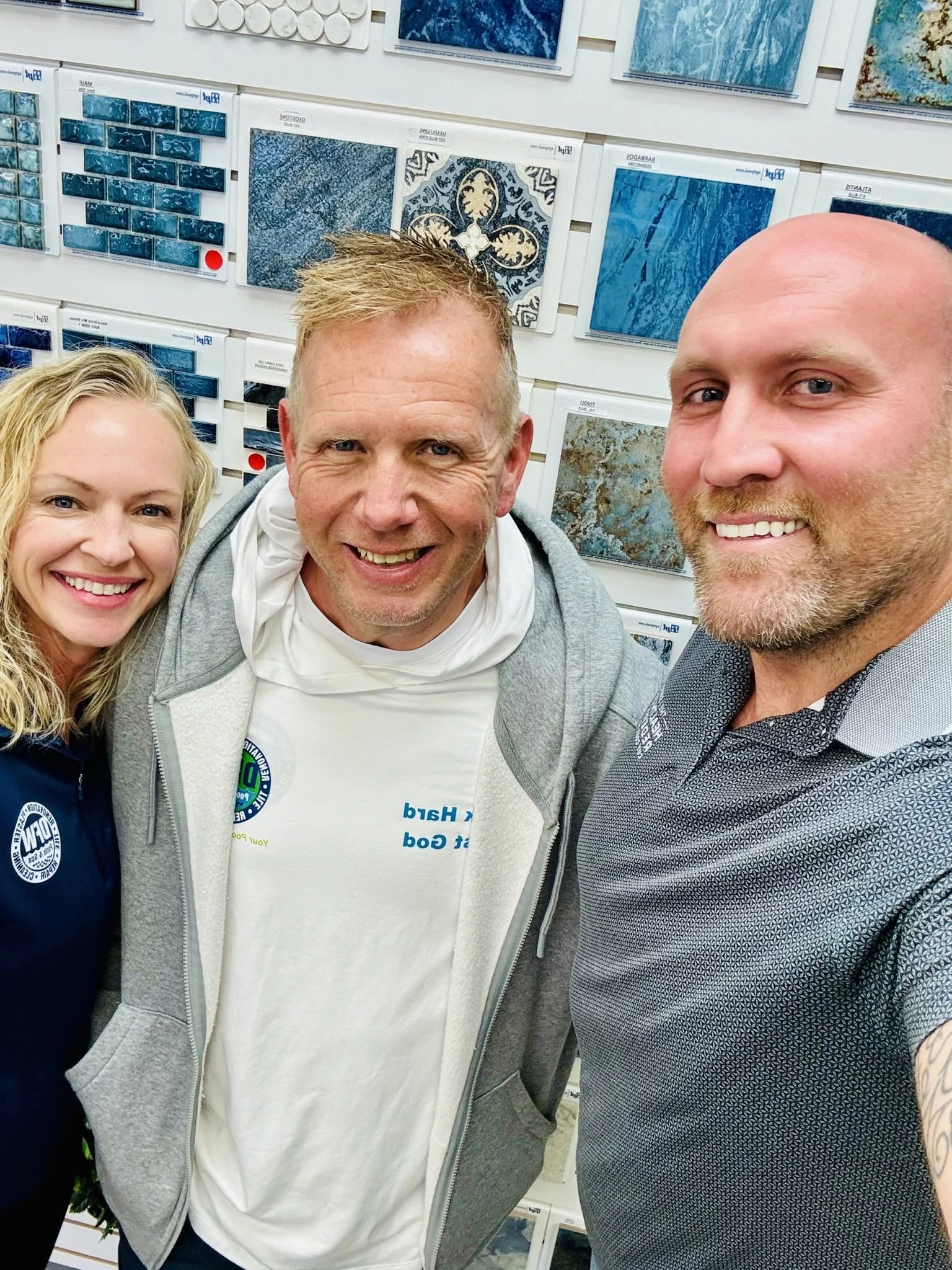DFW Pools and Spa team and workspace