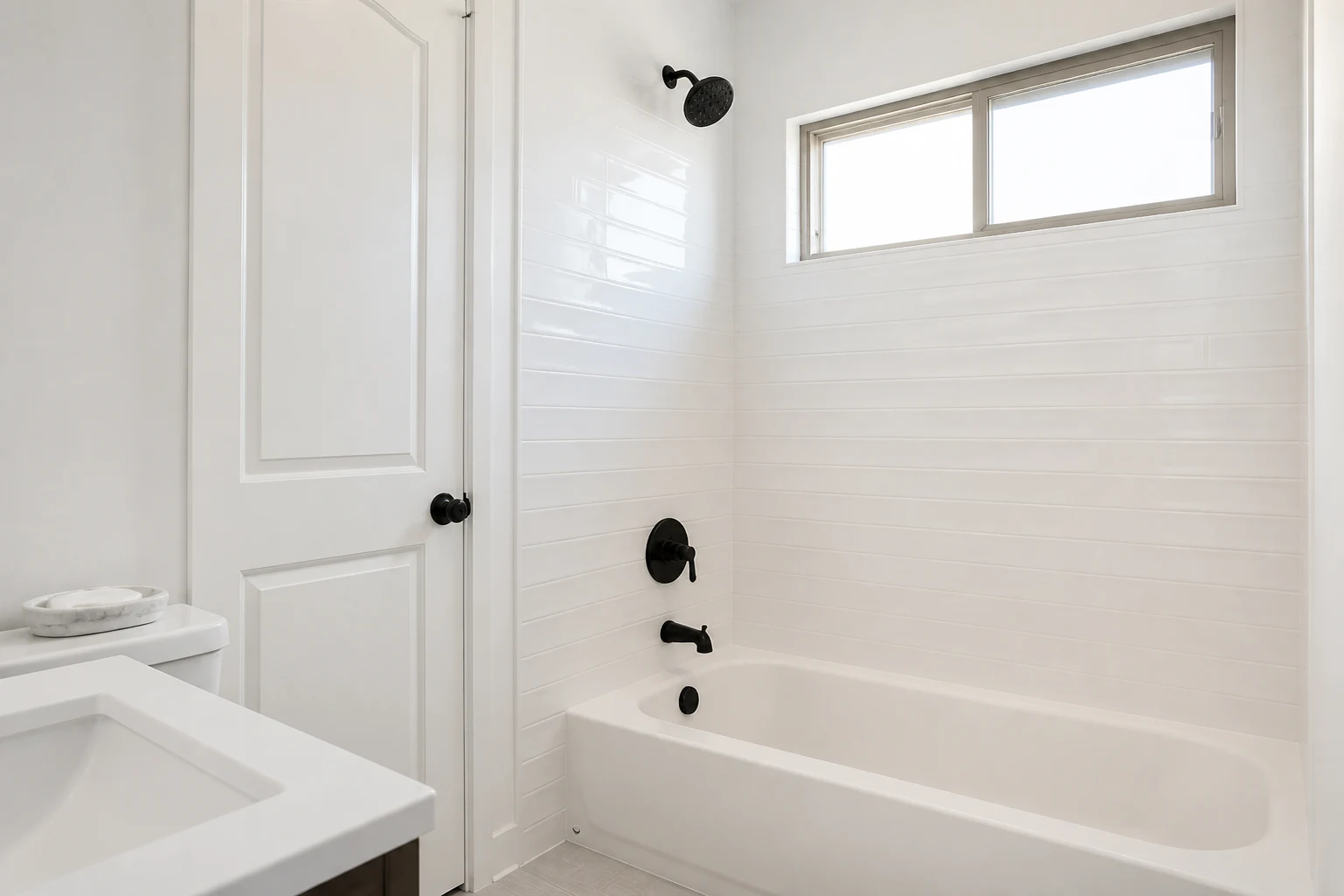 Tub and shower detail presentation remaster